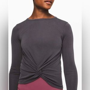 SALE‼️ Lululemon crescent long sleeve *cupro rib